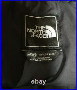 The North Face 600 Nuptse Goose Down Girls XL Fit Uk 10 Puffer Puffa Jacket Coat