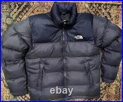 The North Face 700 Nuptse Down Puffer Jacket Men's Size Medium EUC