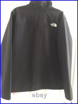 The North Face Apex Barrier Black Soft Shell, Mens Jacket Size Large Brand New