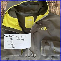 The North Face Apex Flex Waterproof Soft Shell Hoody Hoodie Jacket Green Large