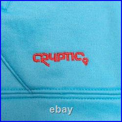 The North Face Cryptic Soft Shell Jacket Size L Teal Fall 2012 VTG