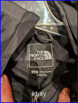 The North Face Gore Tex Jacket Adult Large Black Full Zip Windbreaker Shell Mens