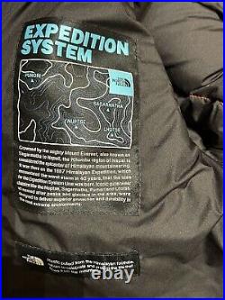 The North Face HEAD OF SKY EXPEDITION PARKA DOWN PUFFER JACKET BLUE Size M