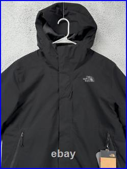 The North Face Jacket Mens Medium Dryvent Black Carto Triclimate Insulated NEW