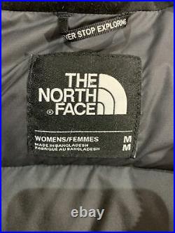 The North Face Ladies Uk M Black Nuptse 1996 700 Down Jacket Puffa Rrp £270