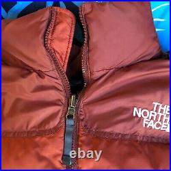 The North Face Men's 700 Nuptse Jacket Brick Red Size M