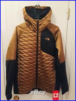 The North Face Men's Black Gold Thermo Ball Packable Jacket SIZE Medium NWT NEW