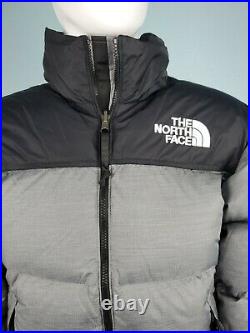 The North Face Nuptse Mens XXS 700 Down Ski Jacket 1996 Retro TNF Gray Heather