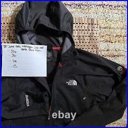 The North Face Summit Series Windstopper Soft Shell Hoodie Black Full Zip Medium