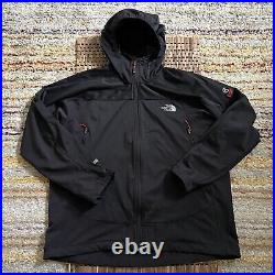 The North Face Summit Series Windstopper Soft Shell Hoodie Black Men's XL