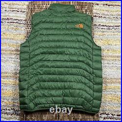 The North Face TNF Ultralight 600 Goose Down Puffer Vest Forest Green Men Medium