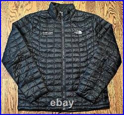 The North Face Thermoball Eco Jacket Mens Large Puffer Black Tin Cup Whiskey