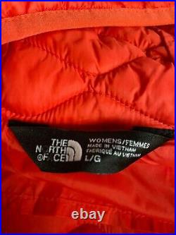 The North Face Thermoball Hooded Jacket size L $220 Juicy Red