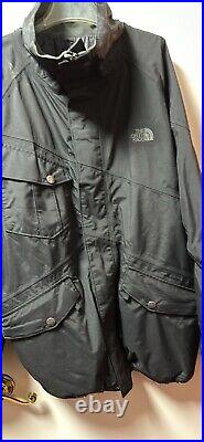 The North Face Windwall Softshell Black Wind Repellent Hiking Outdoors Jacket L
