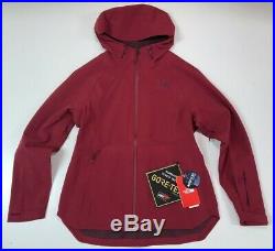 The North Face Women's Apex Flex Goretex Waterproof Rain Jacket Rumba Red Large