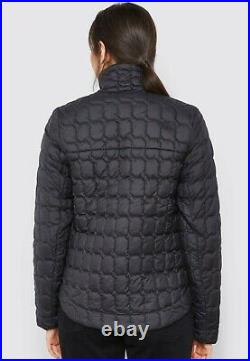 The North Face Women's ThermoBall Crop Jacket size L $199 TNF Black