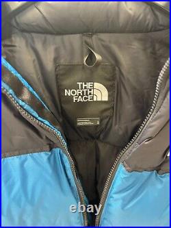 The north face Mens 1996 retro nuptse 700-Down jacket Banff blue