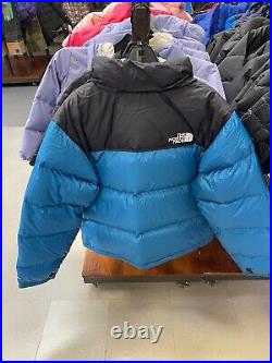 The north face Mens 1996 retro nuptse 700-Down jacket Banff blue