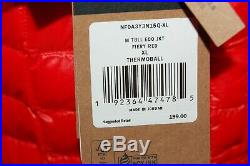 The north face men's thermoball eco soft shell jacket fiery red XL NEW