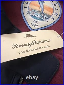 Tommy Bahama Mens Blue Soft Shell Water Resistant NWT New Ace Driver Jacket 1XB