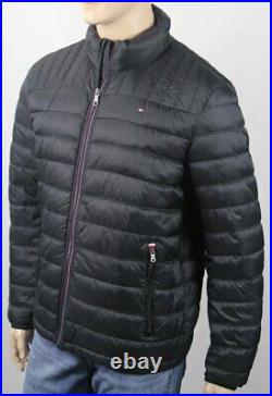 Tommy Hilfiger Black Ultra Loft Puffer Packable Coat NWT $195