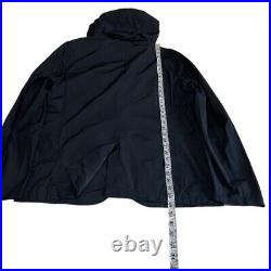 Tommy Hilfiger Mens Navy Waterproof Packable Hooded Jacket Size L