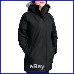 Trespass San Fran Womens Waterproof Parka Jacket with Hood Winter Raincoat