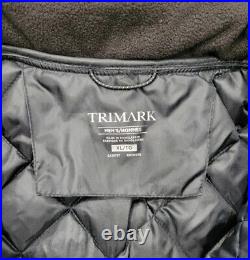 Trimark XL Mens Black Artists for Conservation Karmine Shell Water Proof Coat