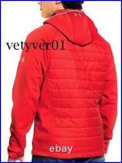 UNDER ARMOUR UA Storm ColdGear Infrared Werewolf Soft Shell Jacket Red sz XL