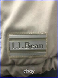 VTG LLBean Jacket Coat Parka Men's Sz LG Gray & Black Primaloft OPH13 RN71341