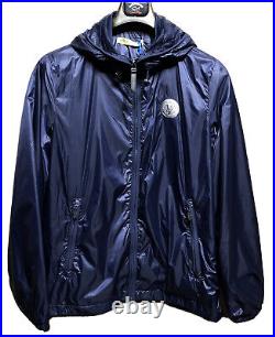 Versace Jeans Couture Mens Water Rep Lightweight Navy Jacket Size L/52 RRP £395
