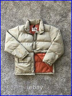 Vintage 70s 80s The North Face Brown Label Down Puffer Parka Jacket Medium