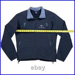 Vintage Arcteryx Black Jacket Mens Medium Gamma SV Soft Shell Polartec Coat
