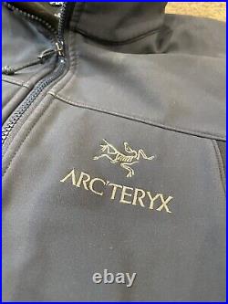 Vintage Arcteryx Blue Gamma SV Soft Shell Polartec Jacket MENS L Large