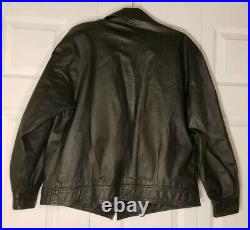 Vintage Christian Dior Tricots Et Coordonnes Leather Jacket. (Women Size 46)