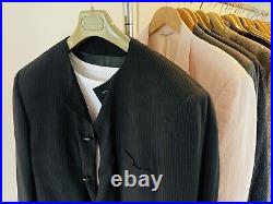 Vintage Gianni Versace Collarless Blazer Sports Jacket Miami Vice Don Johnson