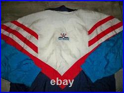 Vintage Jimmy Connors Tennis Tracksuit Windbreaker Jacket Coat Men's Size Large