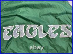 Vintage Philadelphia Eagles Jacket Mens Extra Large NFL Apex Embroidered 1980s