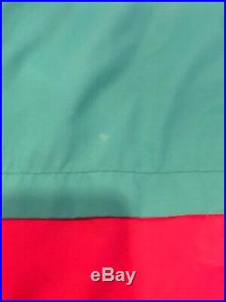 Vintage Polo Ralph Lauren 1993 #M Color Block Spell Out Stadium Jacket beach Med