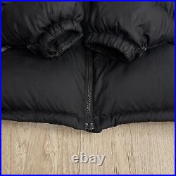 Vintage The North Face 700 Nuptse Black Puffer Goose Down Jacket 2XL
