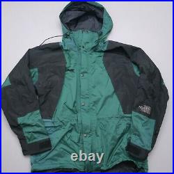 Vintage The North Face Jacket XL Green Black Gore Tex Mountain Guide Parka