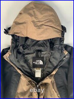 Vintage The North Face Mountain Light Jacket Sand Brown Tan Rare 1990s Medium