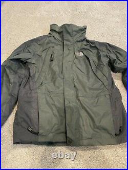 Vintage The North Face Summit Series Gore-Tex Mens Winter Jacket Green Small