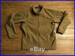 Wild Things Tactical Soft Shell Jacket Fleece Lined Coyote Medium