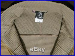 Wild Things Tactical Soft Shell Jacket withGrid Fleece lining. Coyote Large NWT