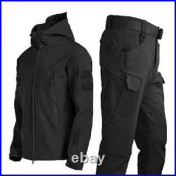 Winter Tactical Jacket Suit Army SoftShell Tactical Waterproof Jackets Fishing