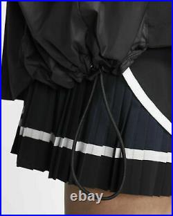 Women's NikeLab x Sacai Double Zip Jacket MEDIUM CD6297-010 Navy Black Lab