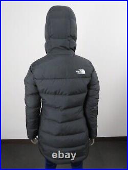 Womens The North Face Gotham Mid Parka 550-Down Winter Jacket Hooded Black
