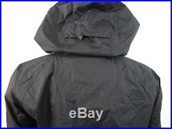 Womens The North Face TNF Venture Waterproof Dryvent Hooded Rain Jacket Black