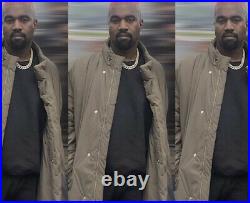YEEZY Ye Long Padded Coat Jacket Parka Puffer Kanye West YZY Made In Italy Large